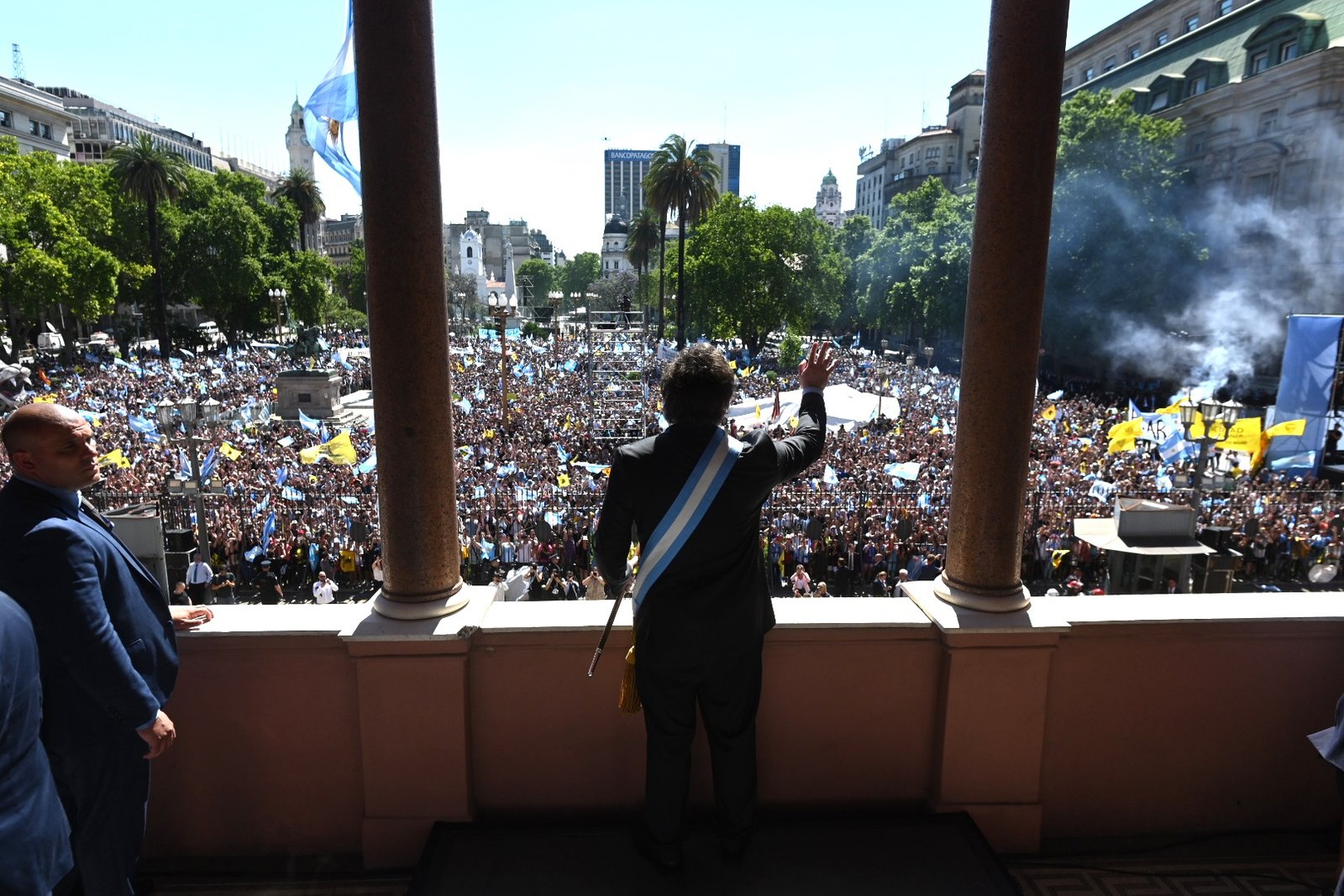 Javier Milei Presidente Asuncion