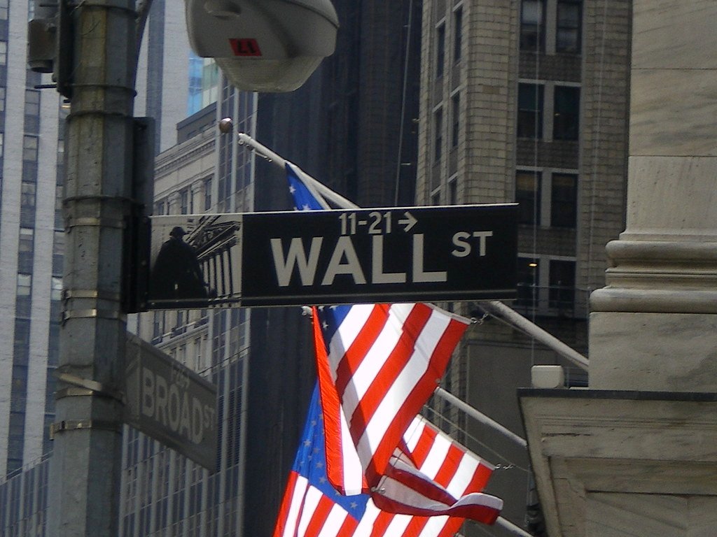 "Wall Street, New York"