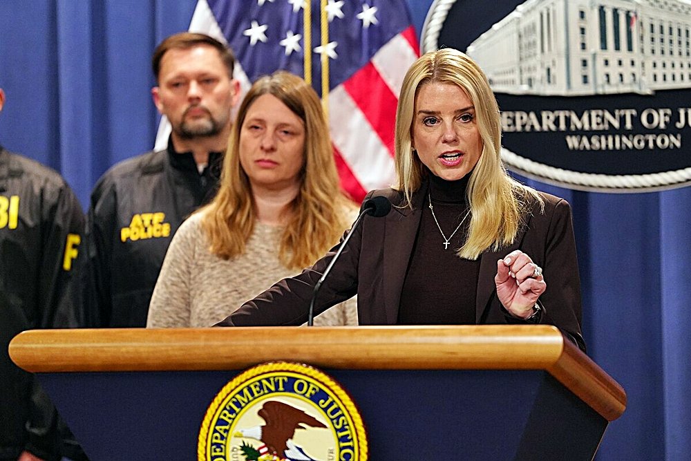 Pam Bondi in 2025