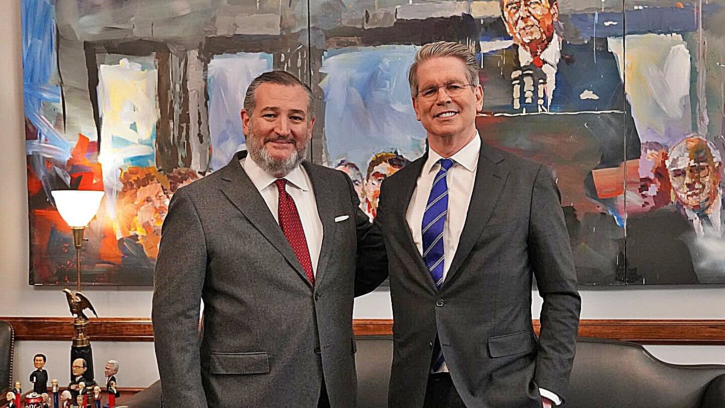 Scott Bessent with Ted Cruz 2024