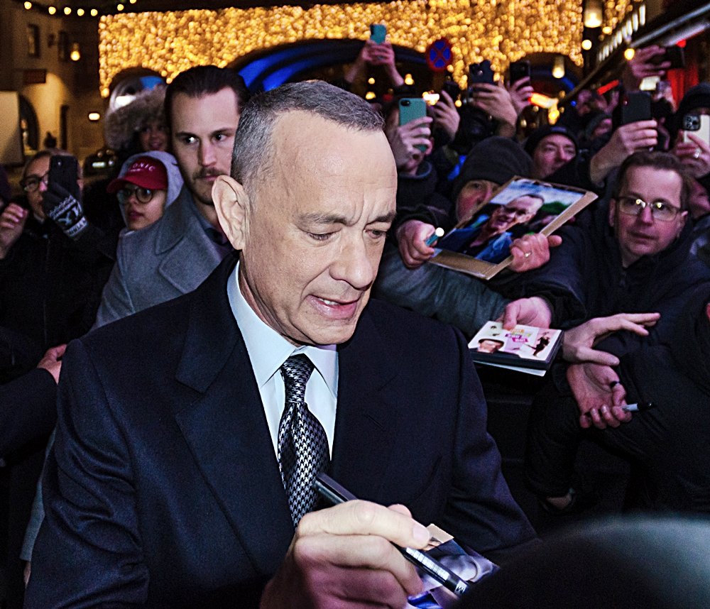 Tom Hanks in Stockholm 2022